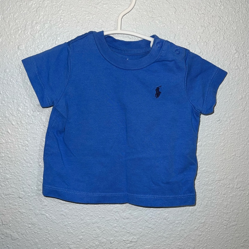 Blue Ralph Lauren baby shirt , Size 3M